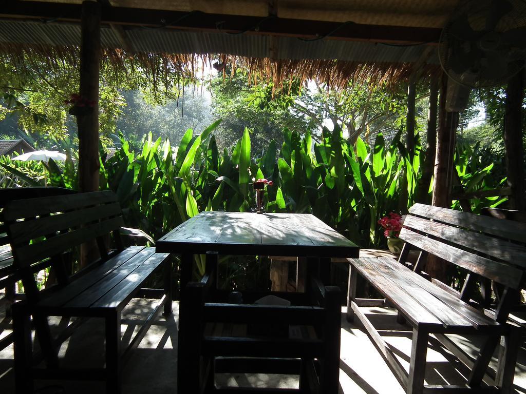 Hotel Pai Bamboo Hut Exterior foto