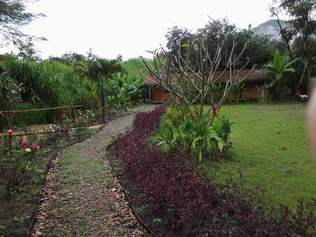 Hotel Pai Bamboo Hut Exterior foto