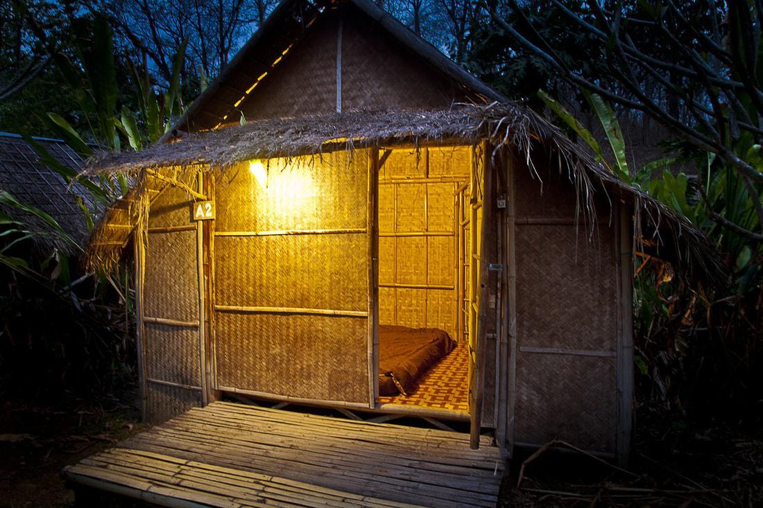 Hotel Pai Bamboo Hut Exterior foto