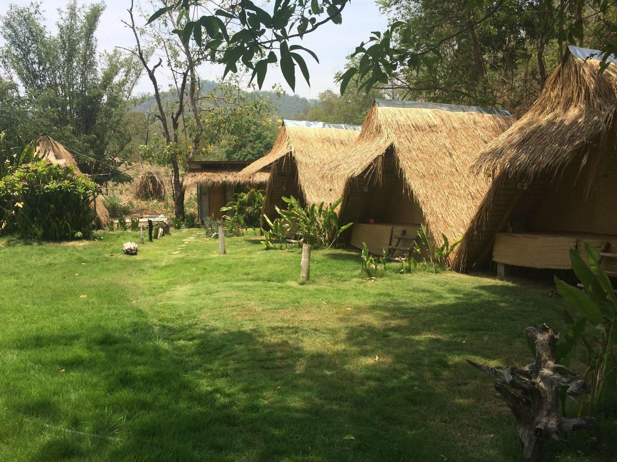 Hotel Pai Bamboo Hut Exterior foto